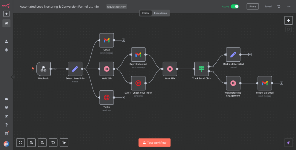 n8n Workflow Automation